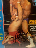 Tony Atlas Signed “Wrestling World Magazine Feb.1984 (Comes w/COA)