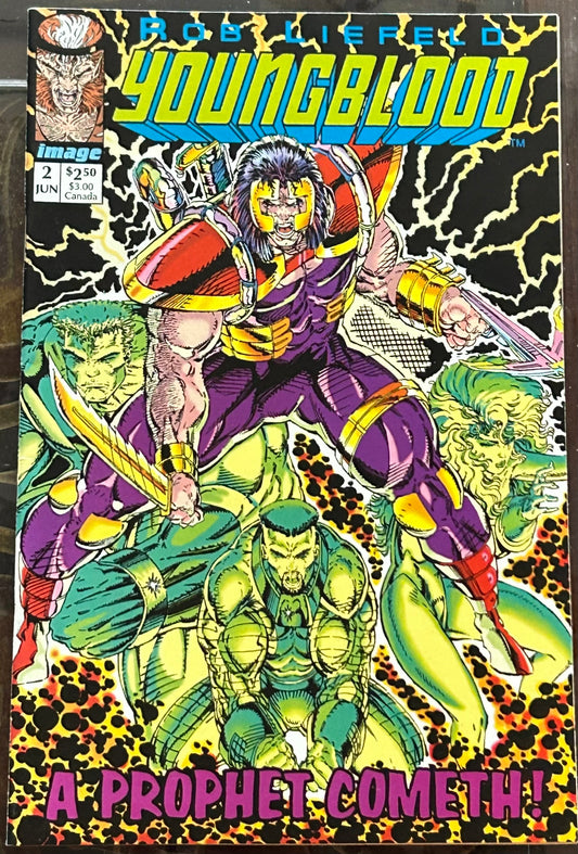 * Youngblood #2 (1st Appearances of Prophet & Shadowhawk)