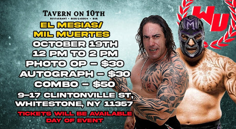 In-Store Meet & Greet with El Mesias/Mil Muertes on October 19th from 12-2pm