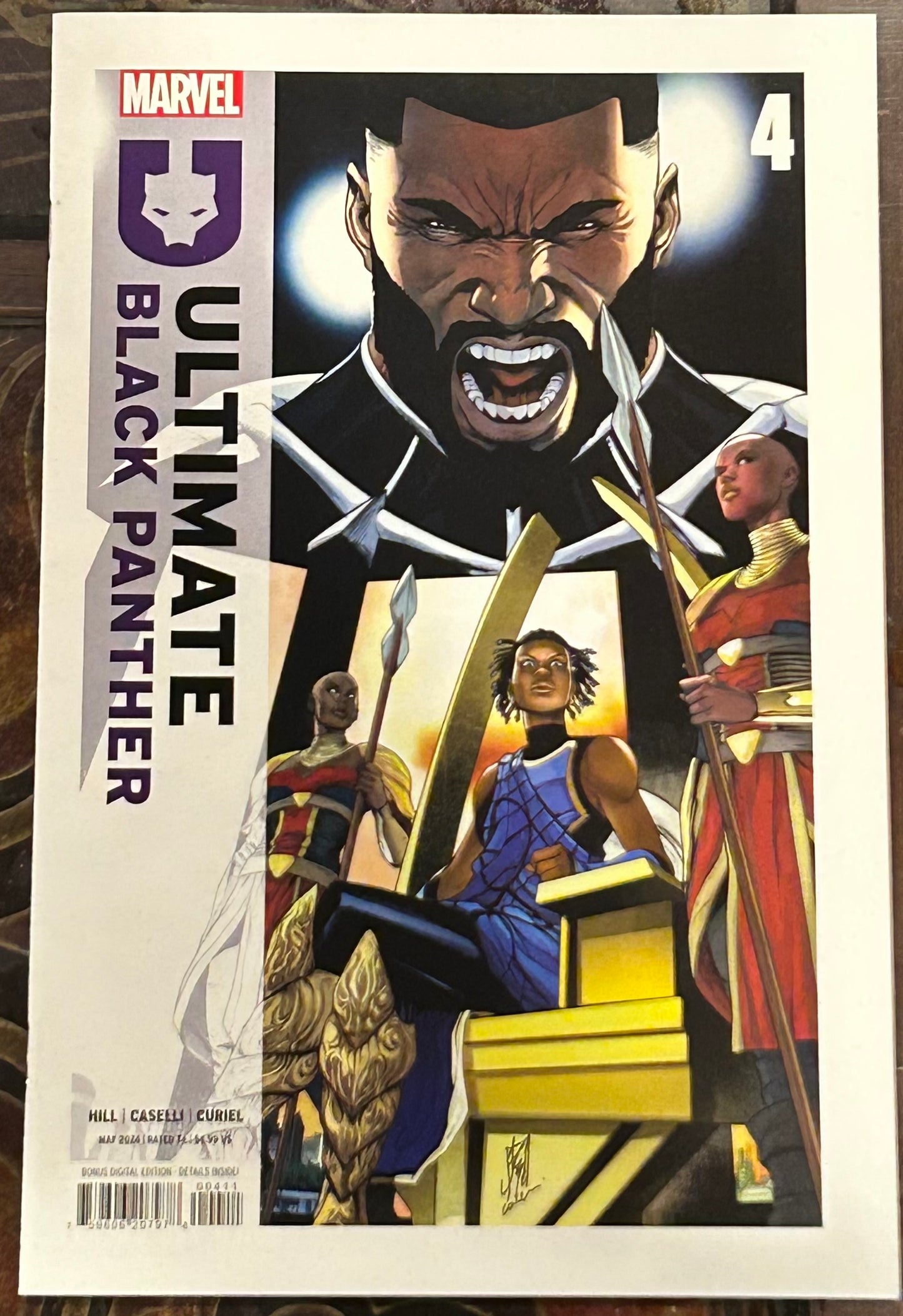 * Ultimate Black Panther #4