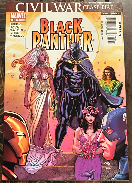 * Black Panther (Vol 4) #18 (Marriage of Black Panther & Storm)