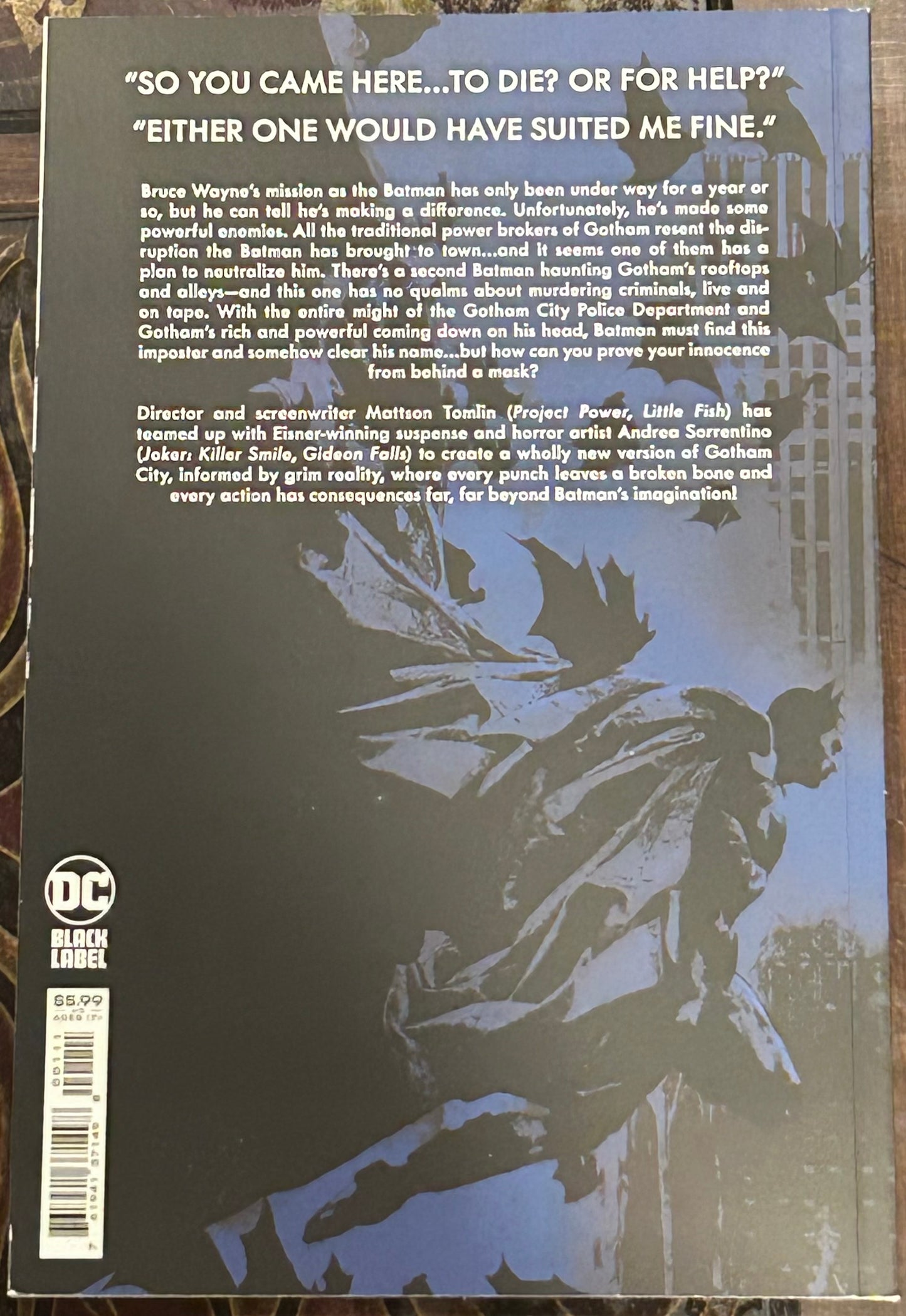 * Batman “The Imposter” #1 (1st Appearance of Imposter Batman”