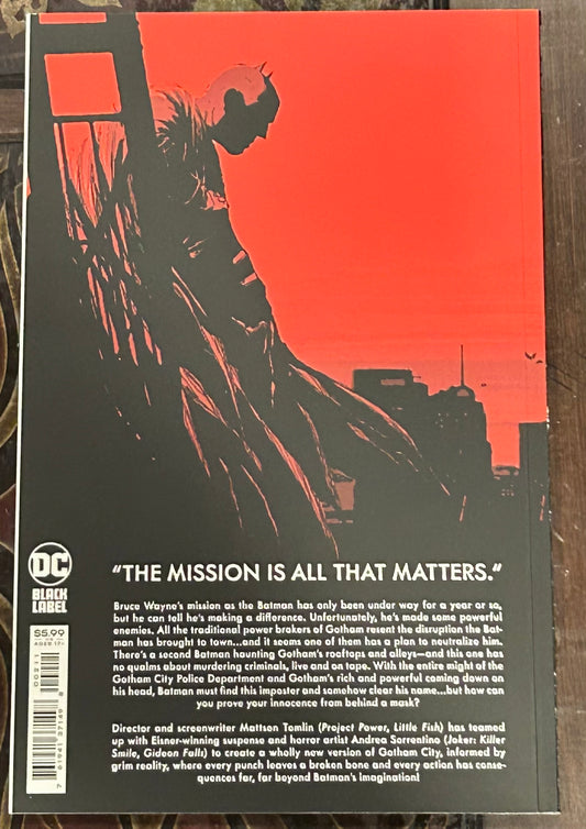 * Batman “The Imposter” #2