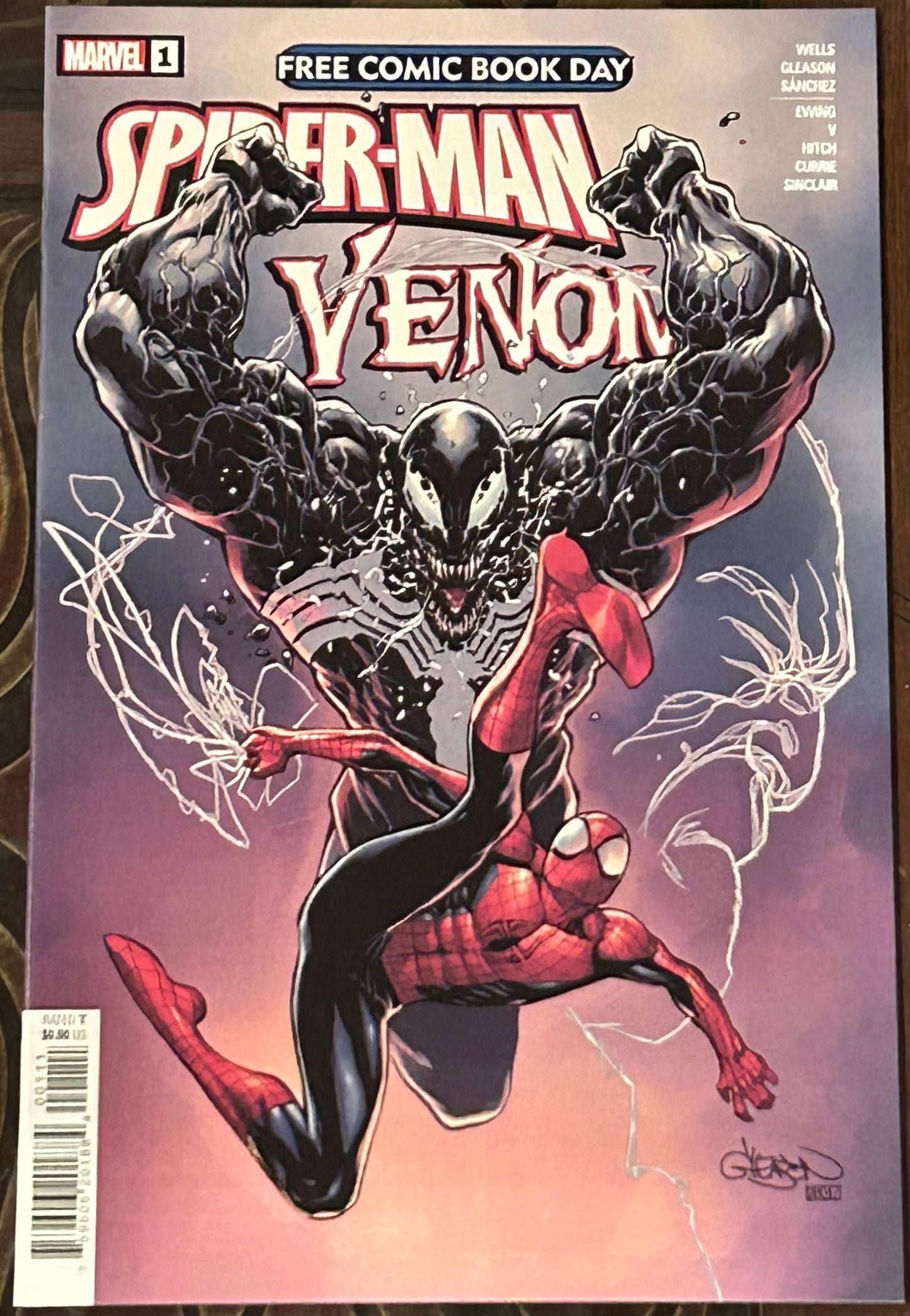 Spiderman/Venom #1 (1st Appearance of Meridius)