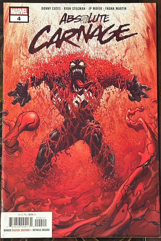 * Absolute Carnage #4 (Part 4 of a 5 Issue Series)