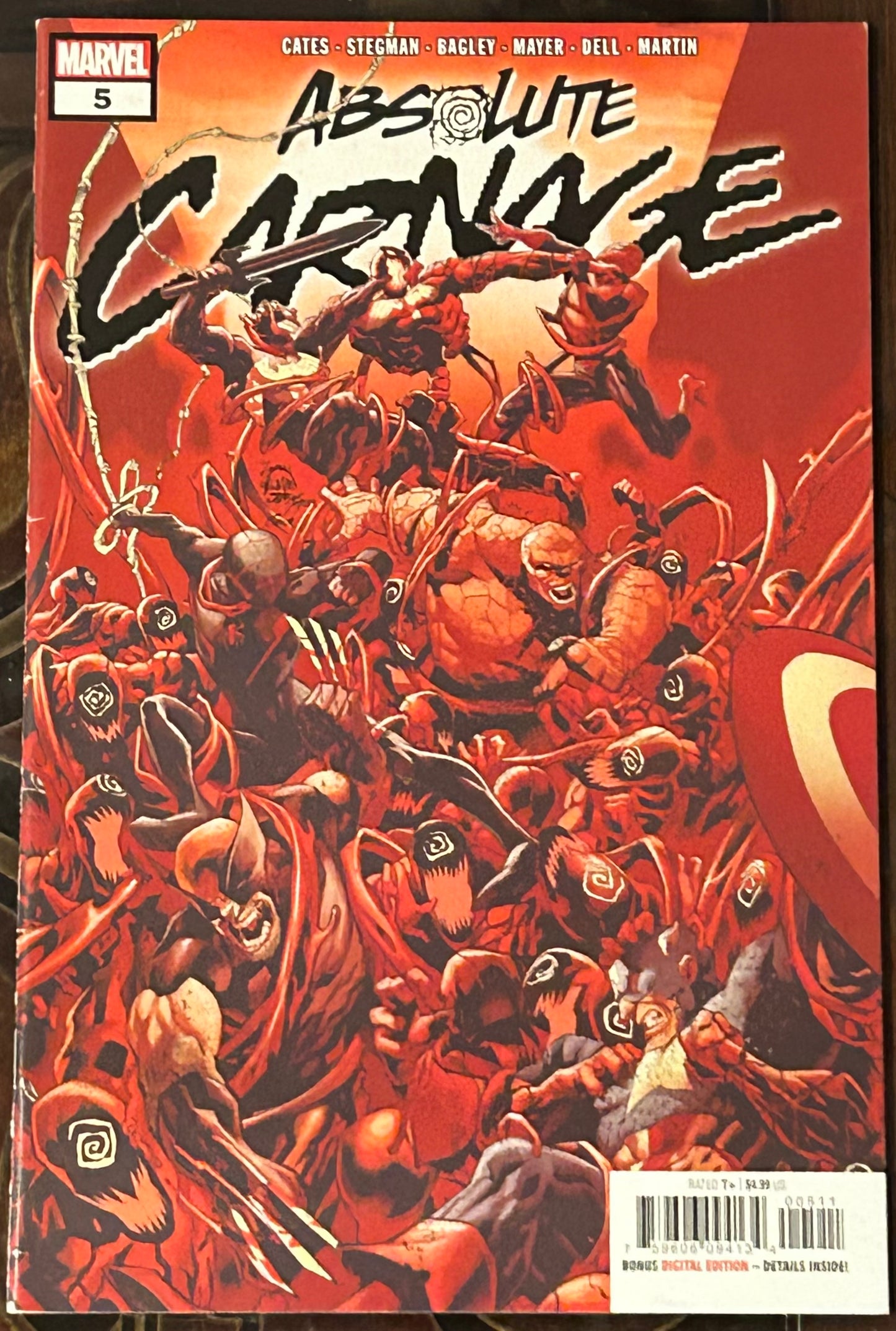 * Absolute Carnage #5 (Death of Carnage)