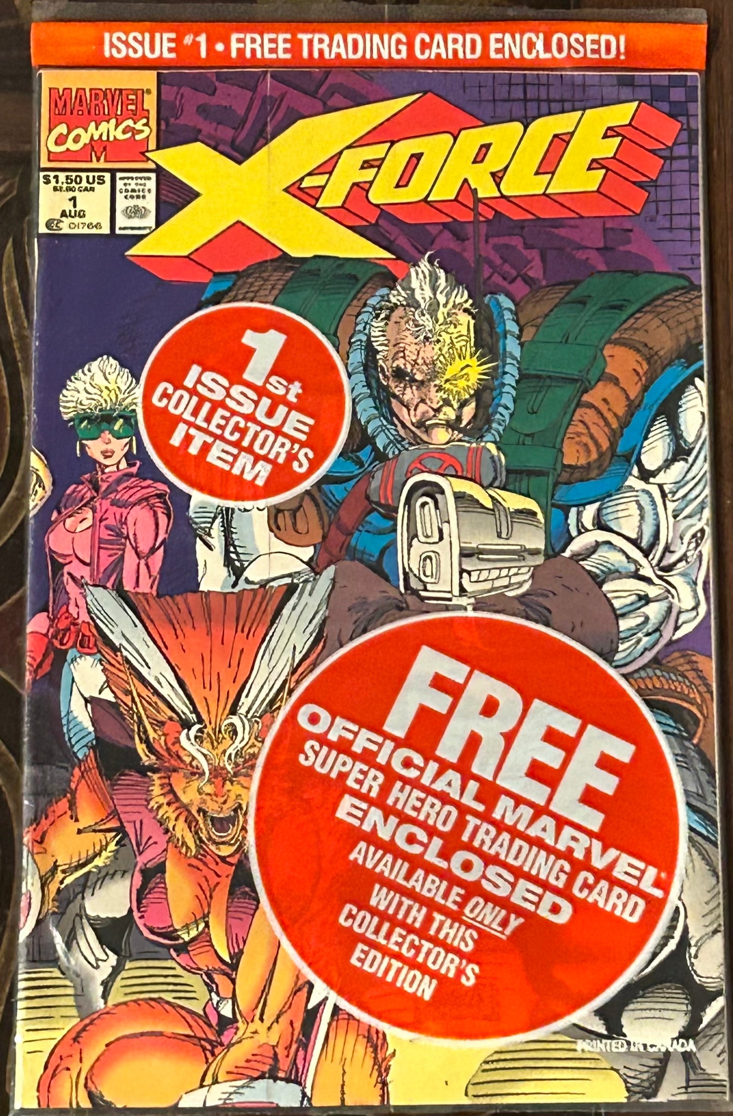 * X-Force #1 BAGGED (Deadpool Card Inside)