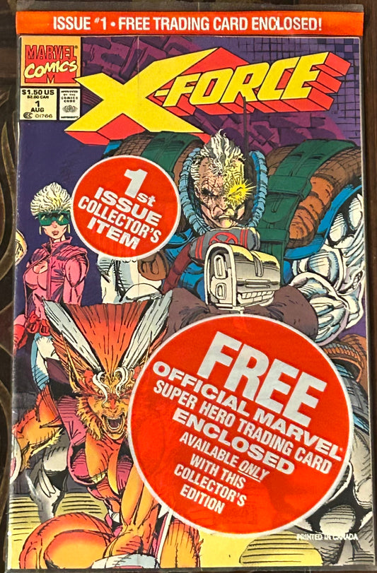 * X-Force #1 BAGGED (Deadpool Card Inside)
