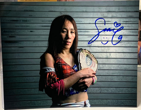 Sumie Sakai ROH Signed 8x10 Color Photo (Comes w/COA)