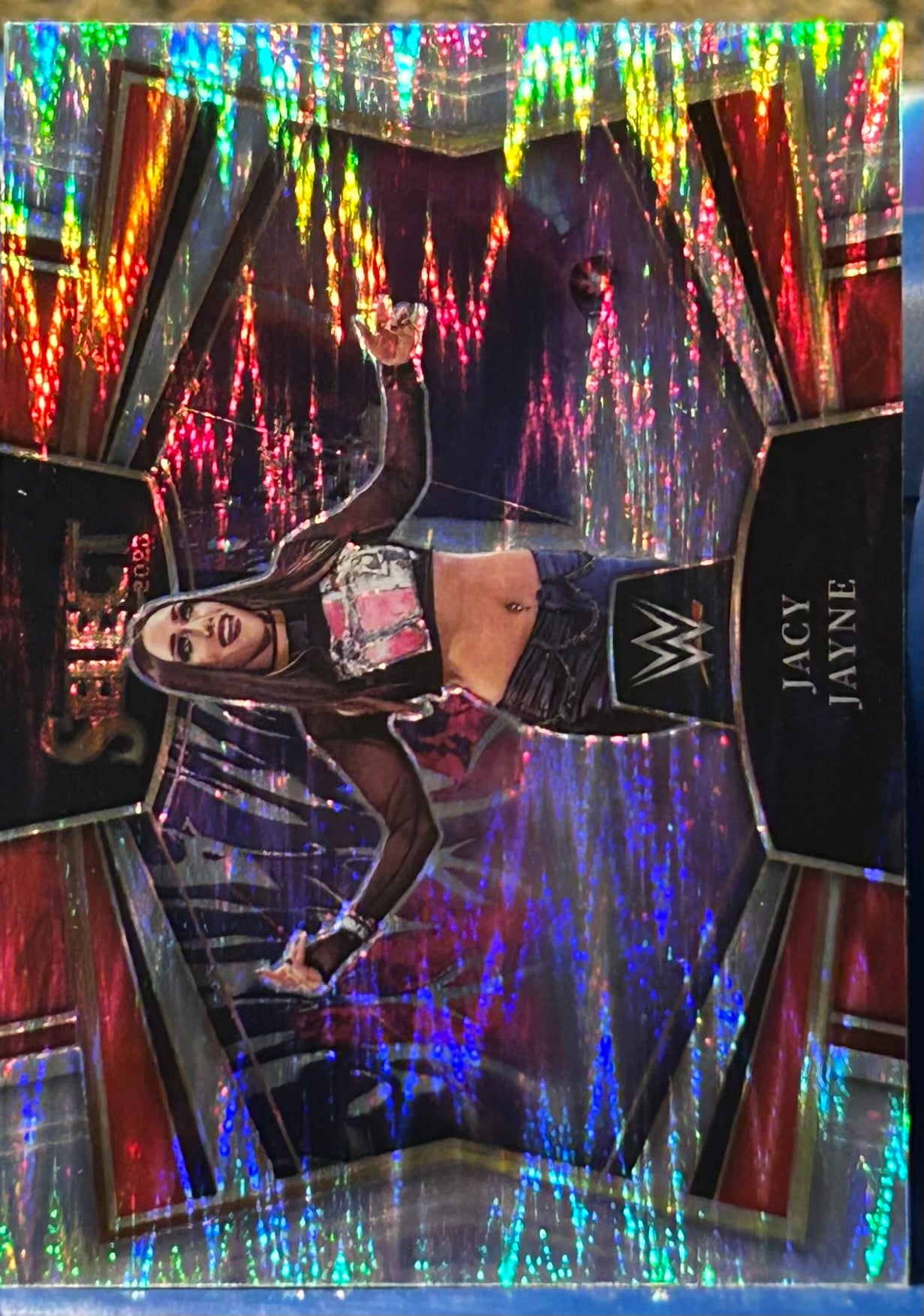 * Jacy Jayne 2023 Select Silver Flash Prizm Refractor Card NXT