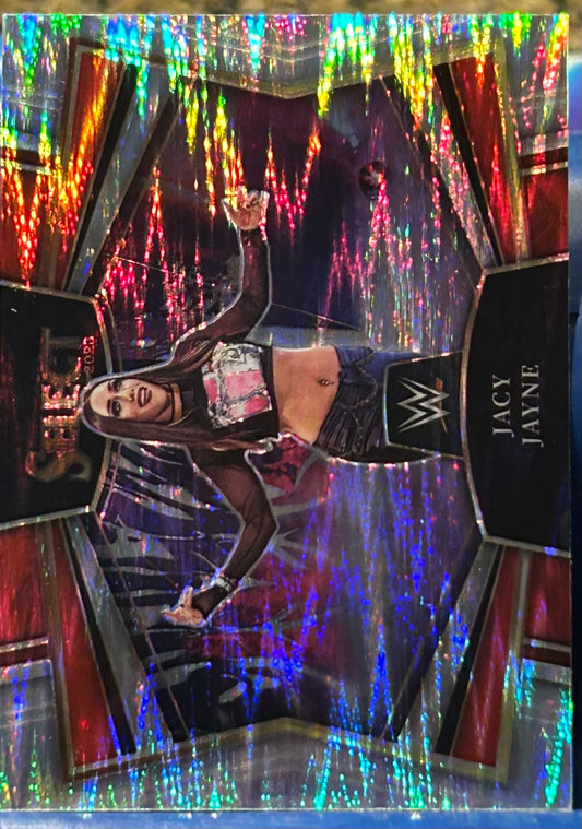 * Jacy Jayne 2023 Select Silver Flash Prizm Refractor Card NXT