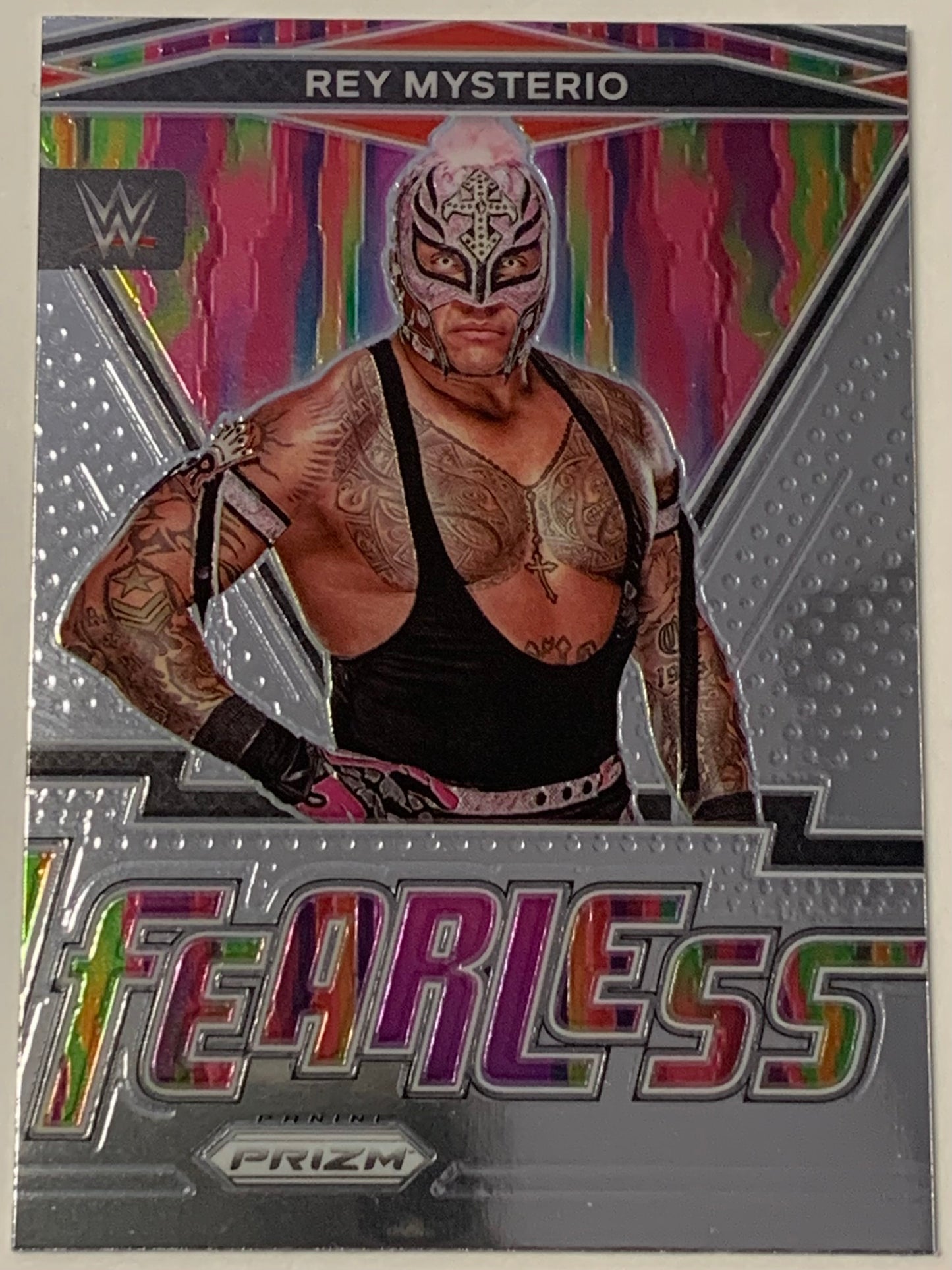 Rey Mysterio 2022 WWE Panini Prizm “Fearless” Card