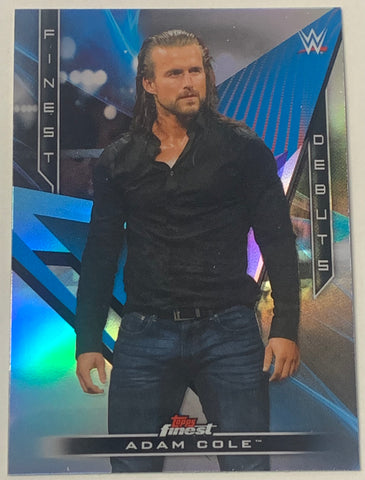 Adam Cole 2020 WWE Topps Finest “Finest Debuts” Card