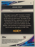 Adam Cole 2021 WWE Topps Finest Card NXT