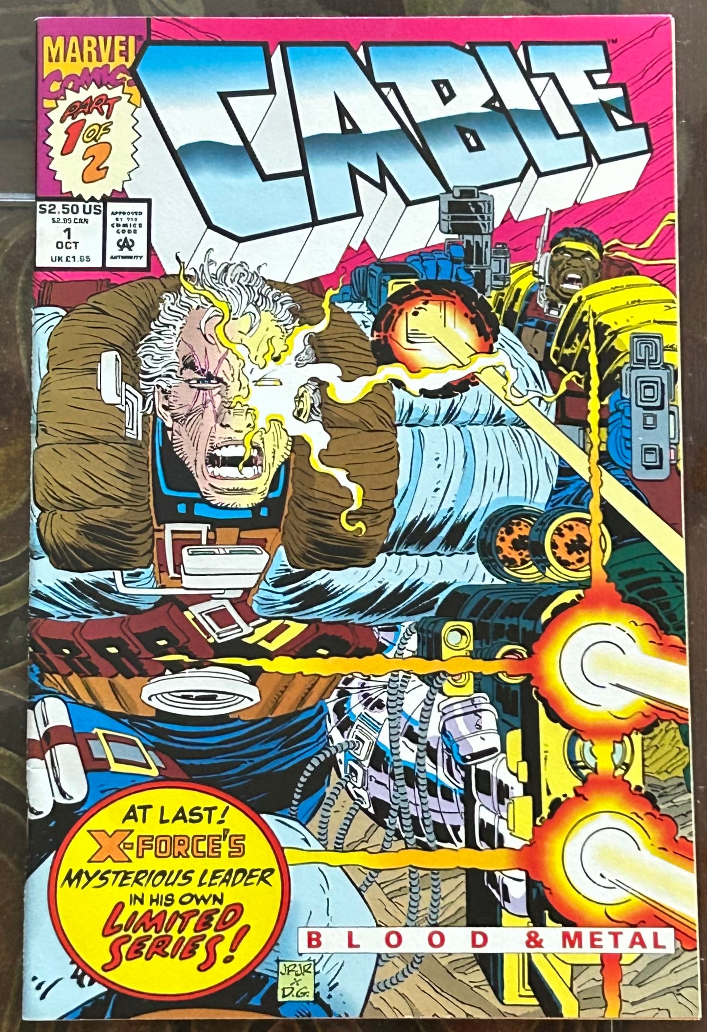 * Cable “Blood & Metal” #1 (1st solo title featuring Cable)