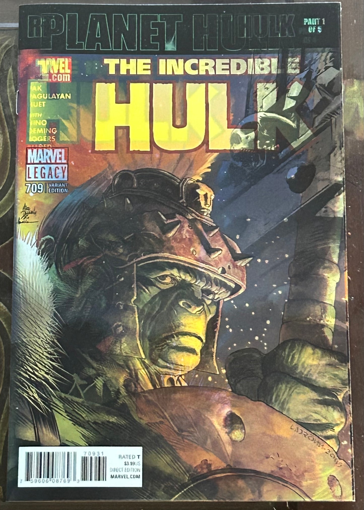 * Incredible Hulk #159 (Lenticular Cover) VARIANT EDITION