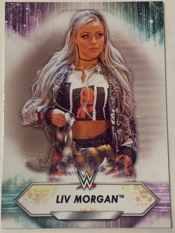 Liv Morgan 2021 WWE Topps Smack Down Card