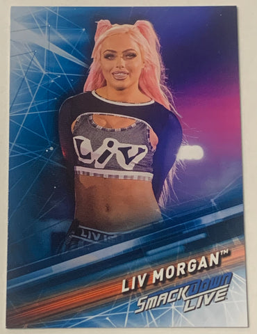 Liv Morgan 2019 WWE Topps Smack Down Live Card