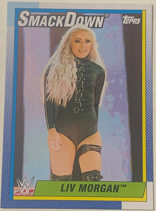 Liv Morgan 2021 WWE Topps Heritage #63