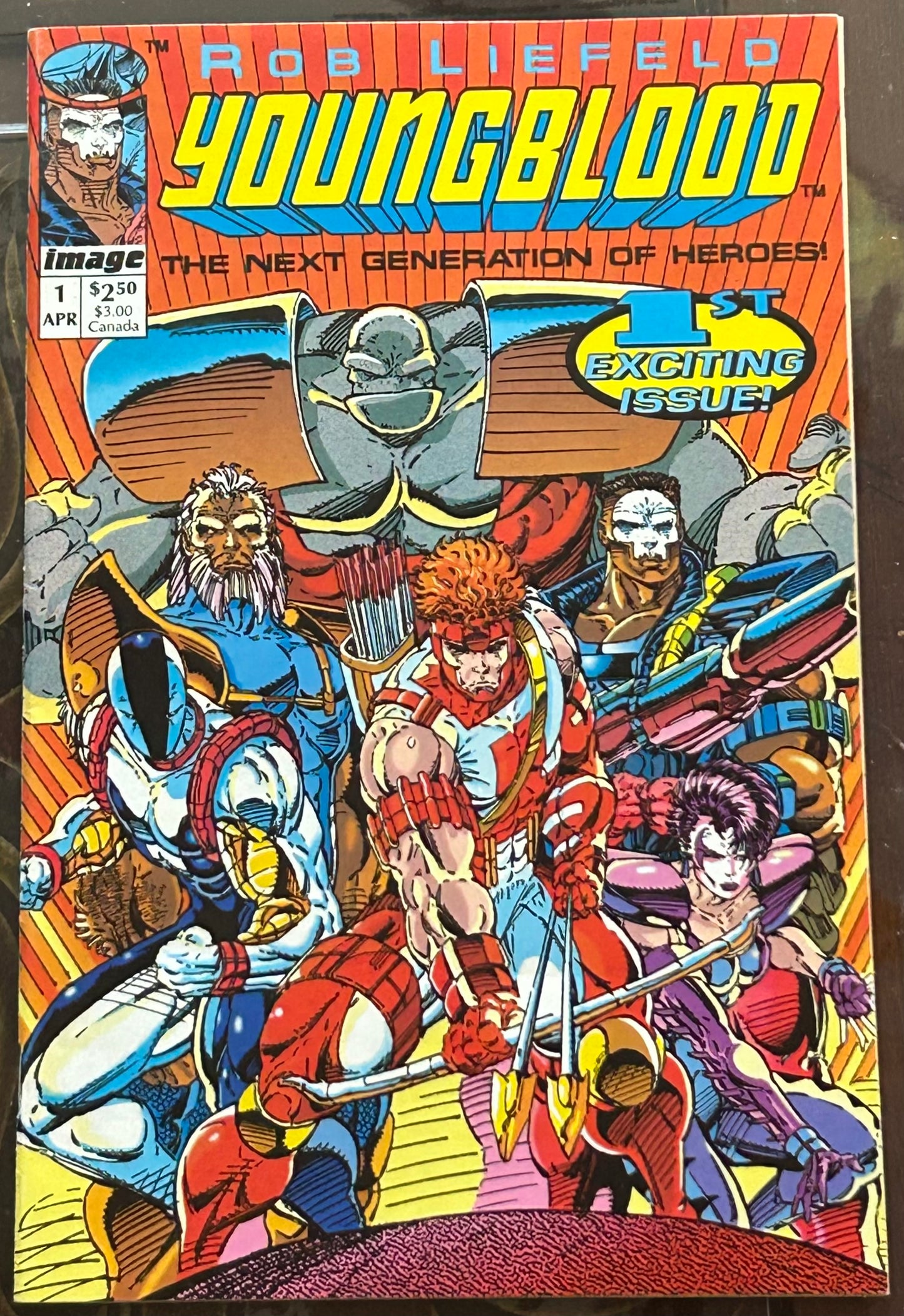 * Youngblood #1 ROB LIEFELD (Tons of 1st Appearances)