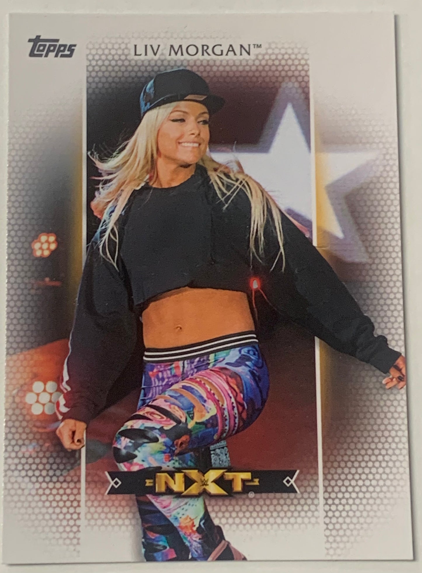 Liv Morgan 2017 WWE Topps NXT card