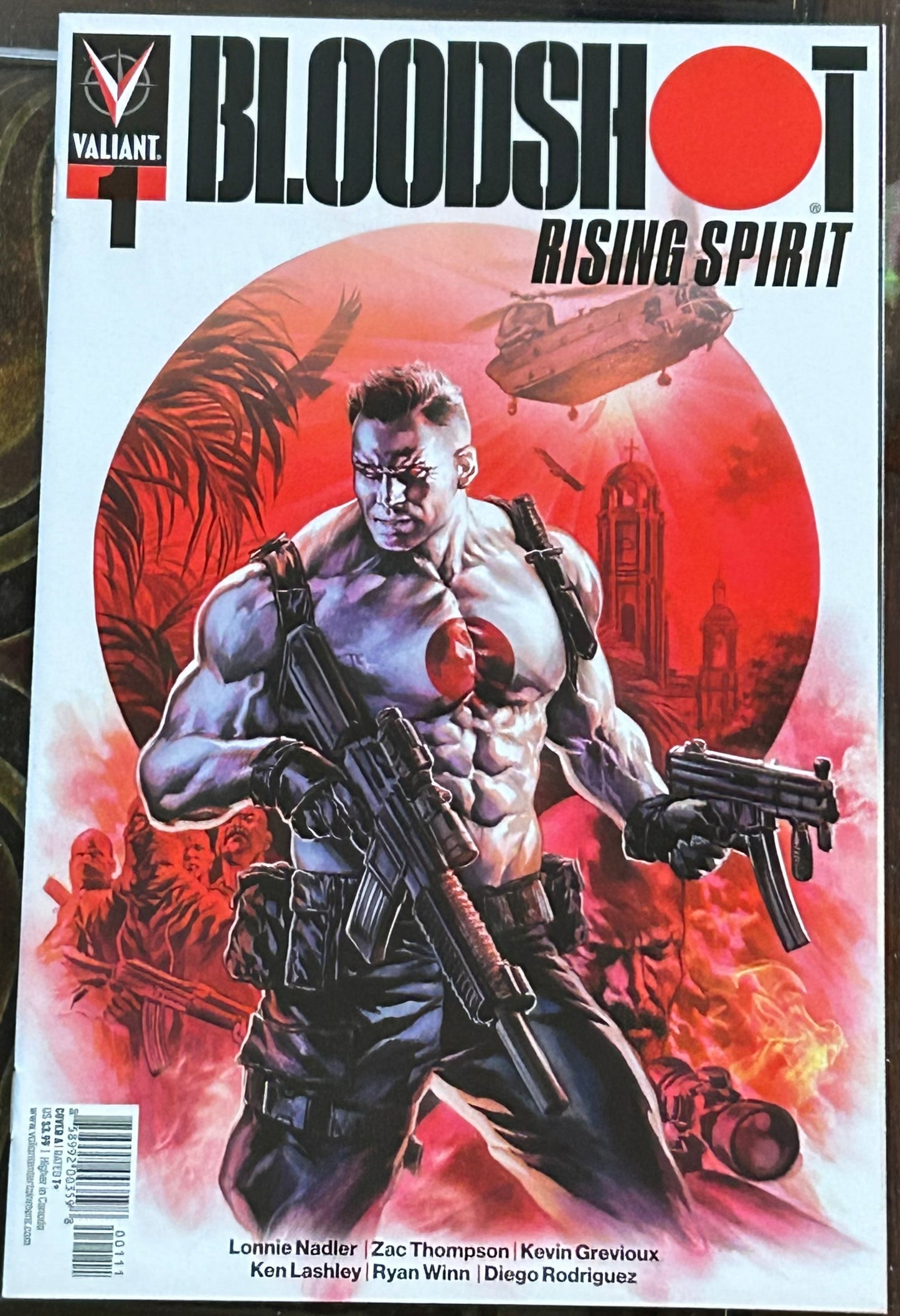 * Bloodshot “Rising Spirit” #1 (VALIANT COMICS)