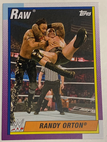 Randy Orton 2021 WWE Topps Heritage Card