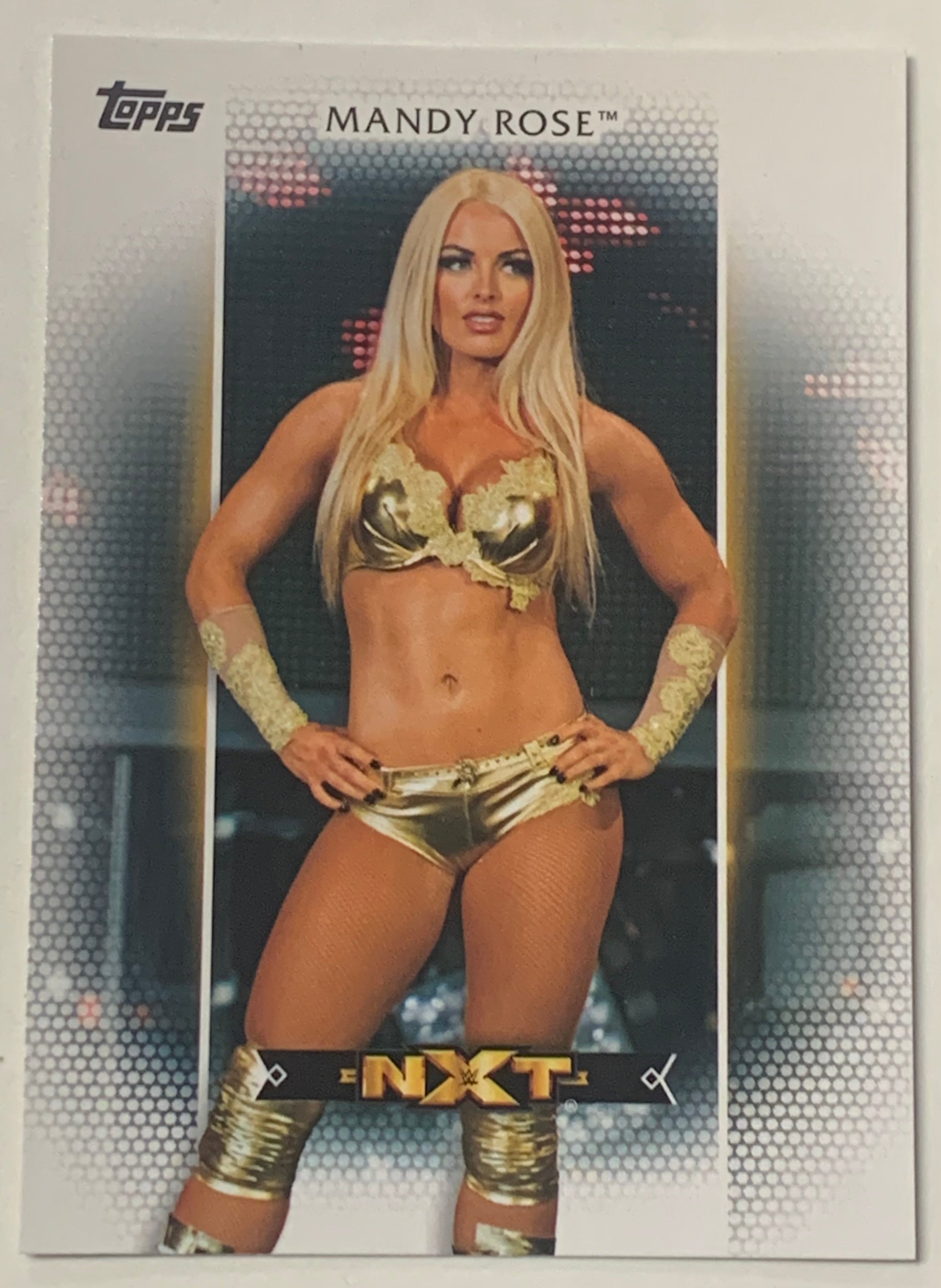 topps WWE マンディ・ローズ キス カード Mandy Rose 【公式通販】