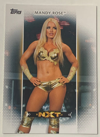 Mandy Rose 2017 WWE Topps NXT Card