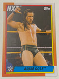 Adam Cole 2021 WWE Topps Heritage NXT Card