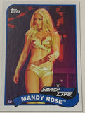 Mandy Rose 2018 WWE Topps Heritage Card