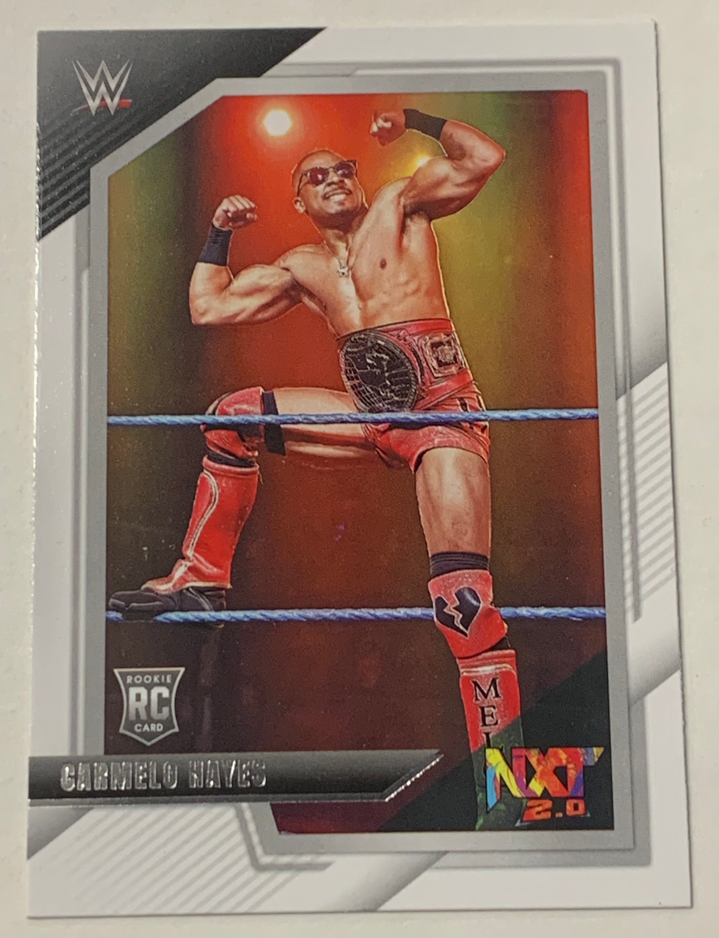 Carmelo Hayes 2022 WWE Panini NXT ROOKIE Card – The Wrestling Universe