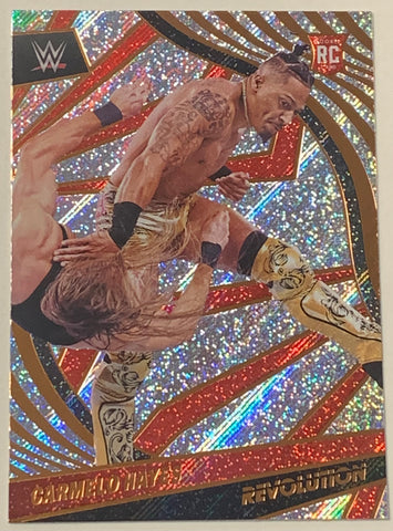 Carmelo Hayes 2022 WWE Panini Revolution ROOKIE Card