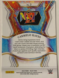 Carmelo Hayes 2022 WWE NXT Panini Select Chrome ROOKIE Card