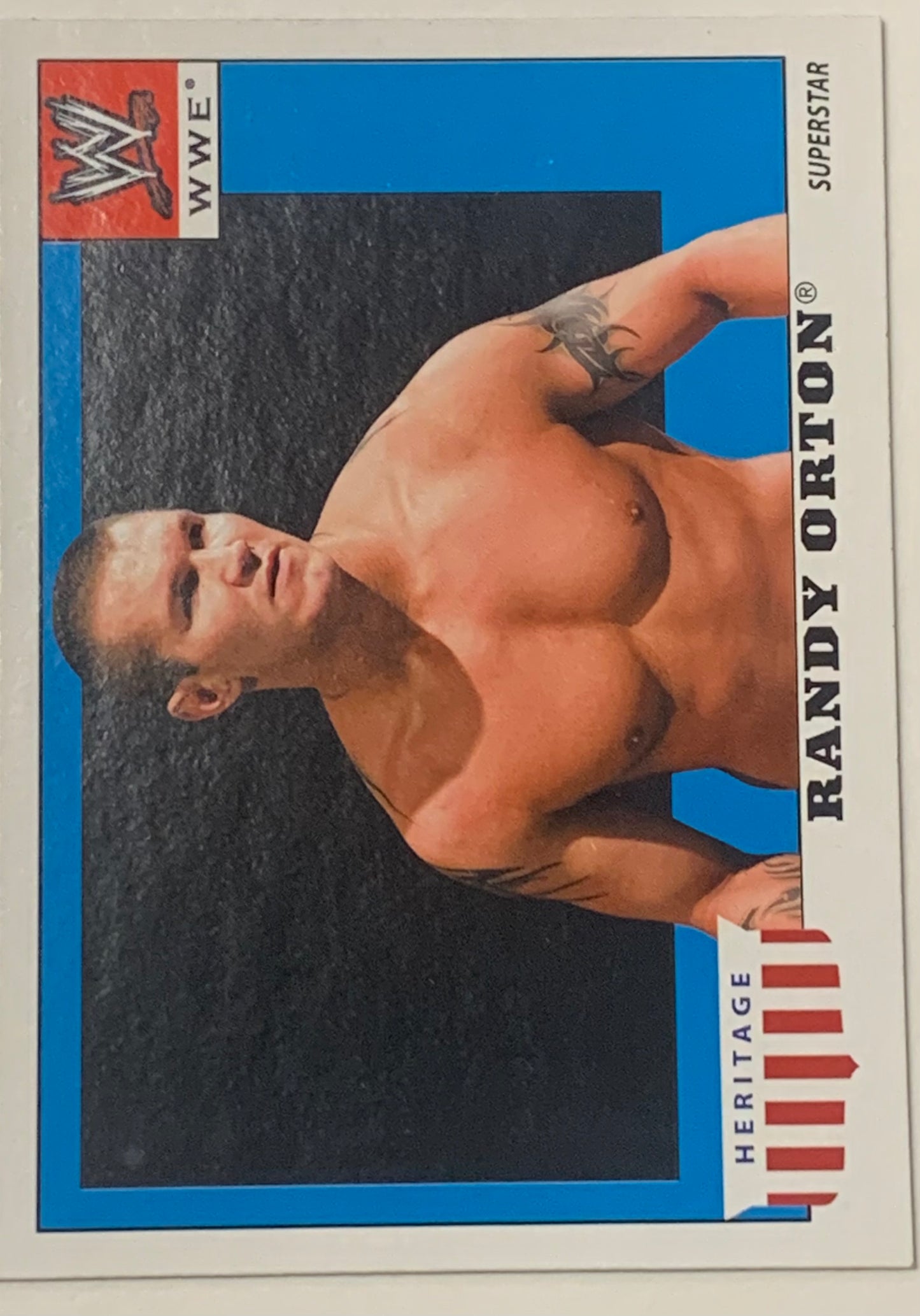 Randy Orton 2008 WWE Topps Heritage Card