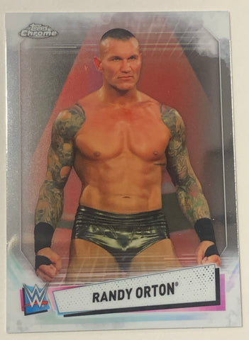 Randy Orton 2021 WWE Topps Chrome Card