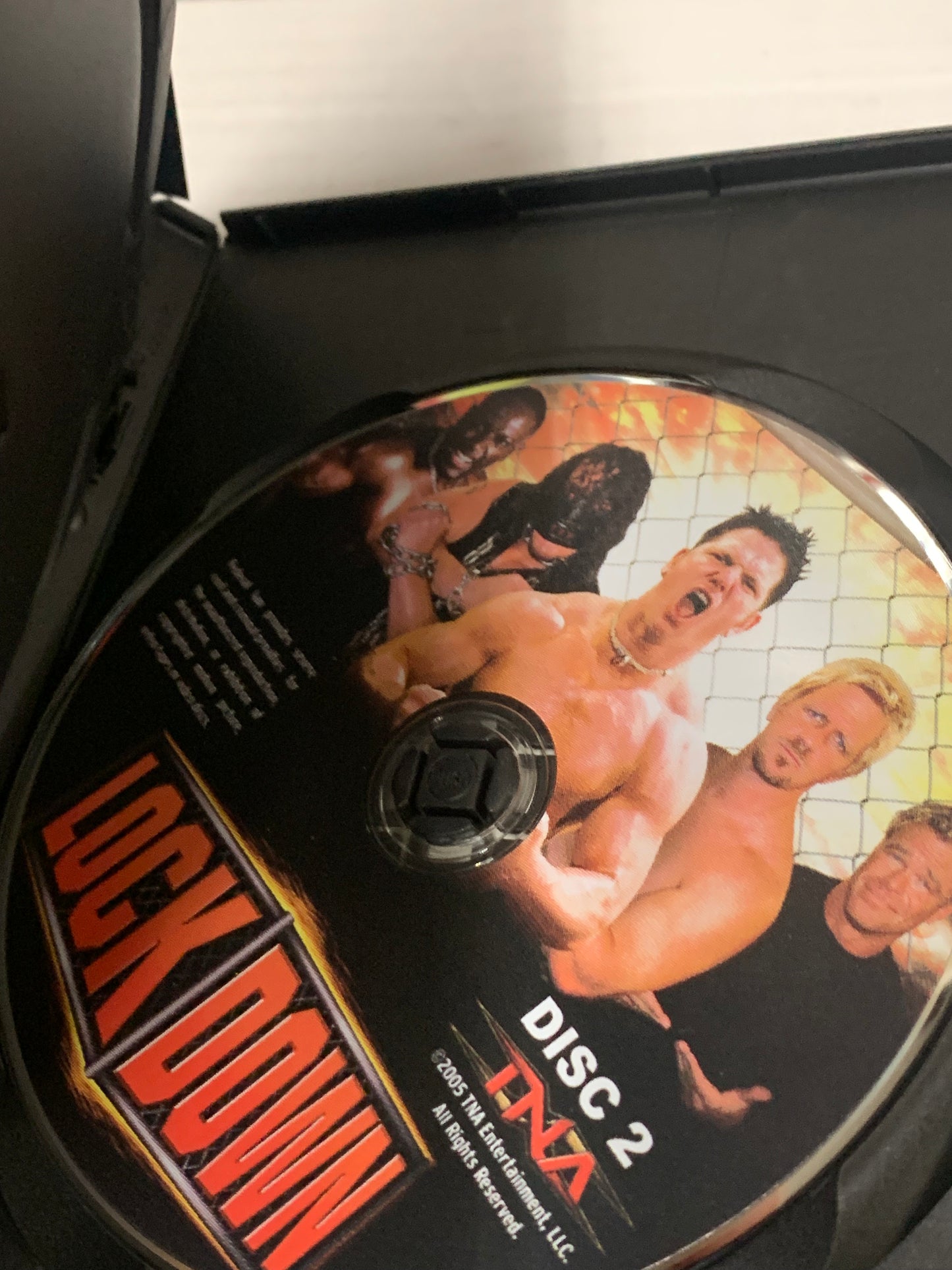 TNA DVD (2-Disc Set) “LockDown 2005” (AJ Styles, Abyss, DDP, Jeff Hardy & so much more)