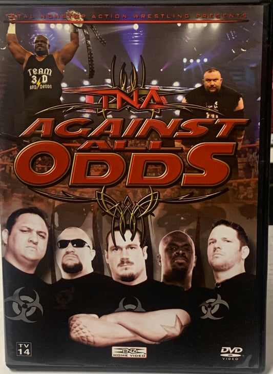 TNA DVD “Against All Odds” 2009 Sting, Angle, Team 3D, Booker T