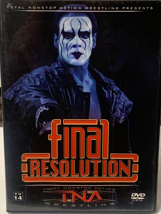TNA DVD “Final Resolution 2006” (Sting, Christian, Samoa Joe, Christopher Daniels)