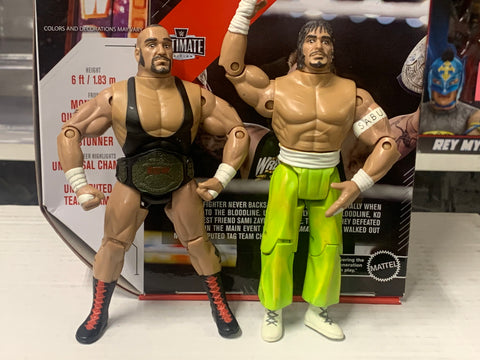 Taz w/ECW Belt & Sabu ECW Action Figures (Great Condition)