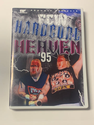 ECW DVD “Hardcore Heaven 1995” Cactus Jack Raven Taz