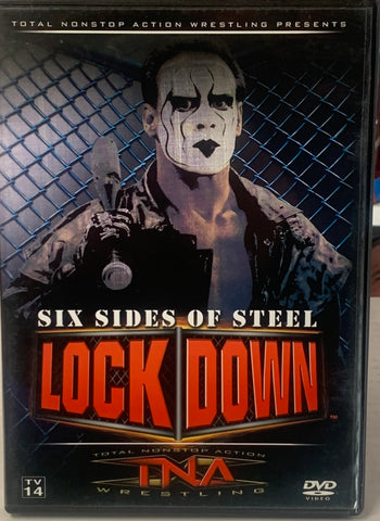 TNA DVD “Lock Down 2006, Six Sides of Steel” (Christian, Abyss, Sabu, Samoa Joe & so much more)