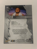 Samoa Joe 2022 AEW Metal Universe Blue SP Parallel Card