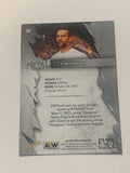 CM Punk 2022 AEW Metal Universe Blue SP Parallel Card