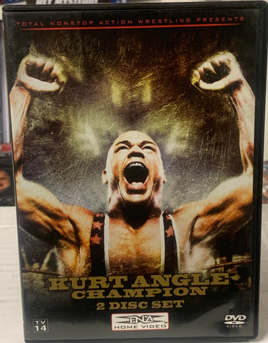 TNA DVD “Kurt Angle Champion” (2-Disc Set) 7 Hours of Action