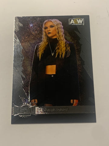Julia Hart 2022 AEW Skybox Metal Universe Card