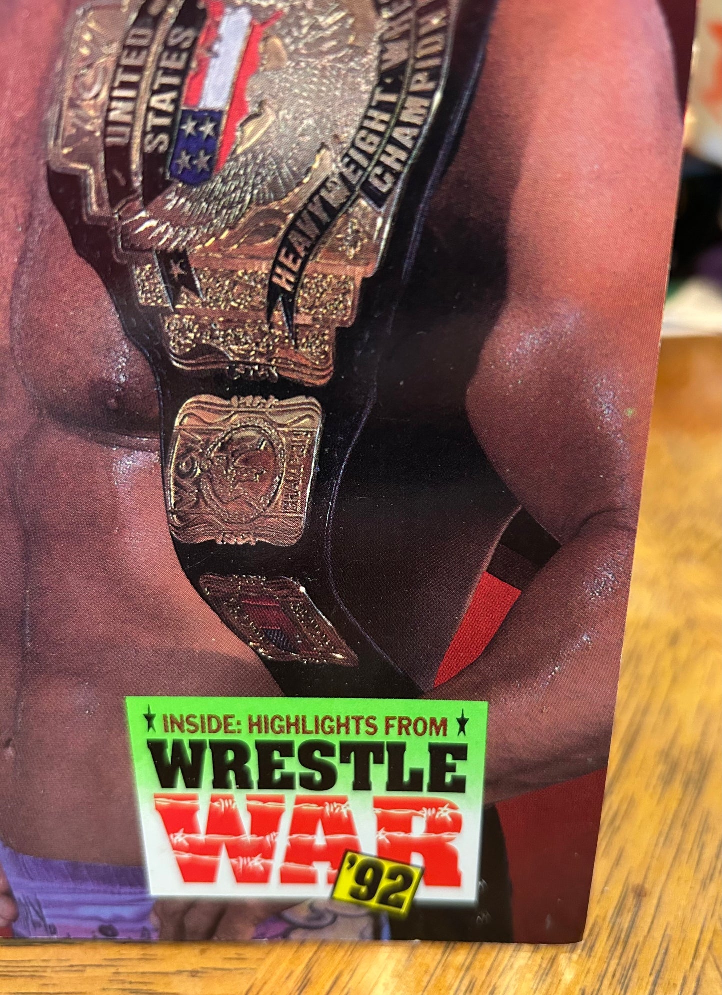 WCW Official Magazine September 1992 (Missy Hyatt Poster Inside)