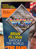 WCW Official Magazine January 1993 (Double Sided Ron Simmons Poster Inside)