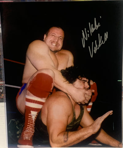 Nikolai Volkoff 8x10 Color Photo (Comes w/COA)