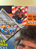 WCW Official Magazine January 1993 (Double Sided Ron Simmons Poster Inside)